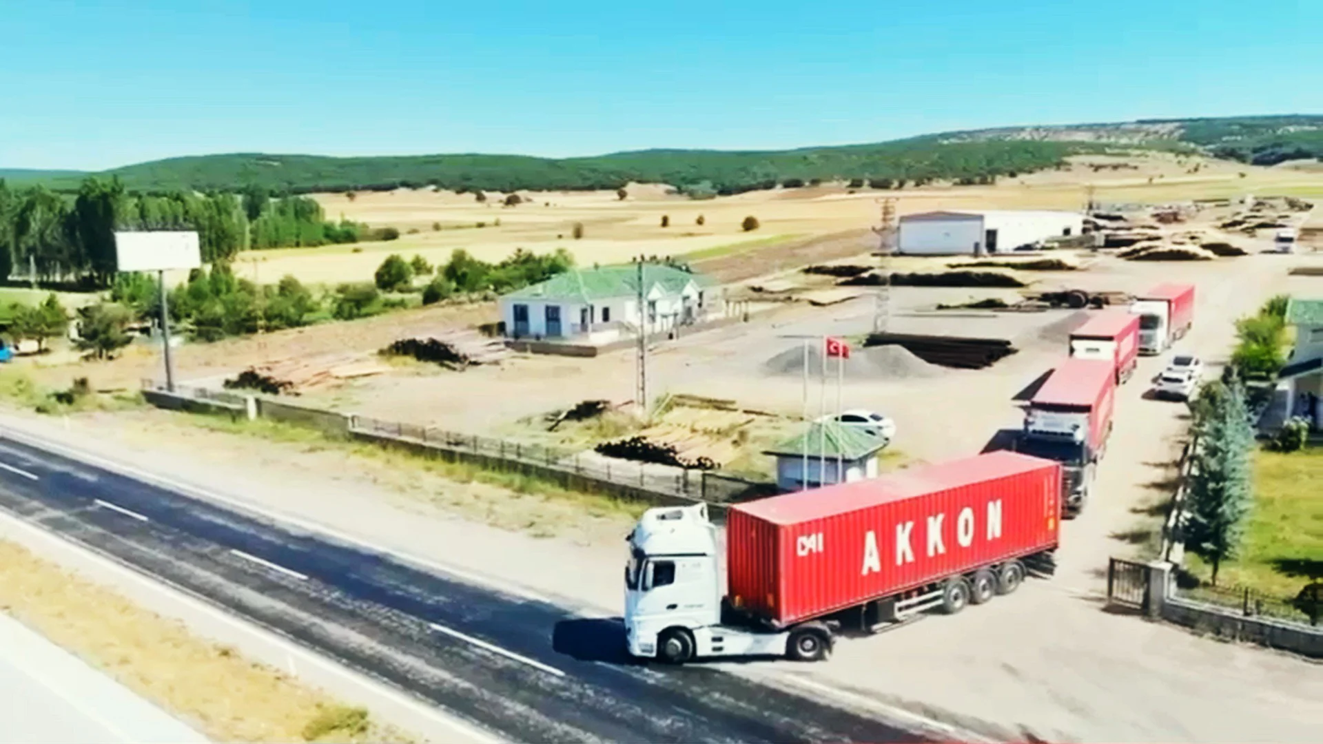 Tır konvoyu